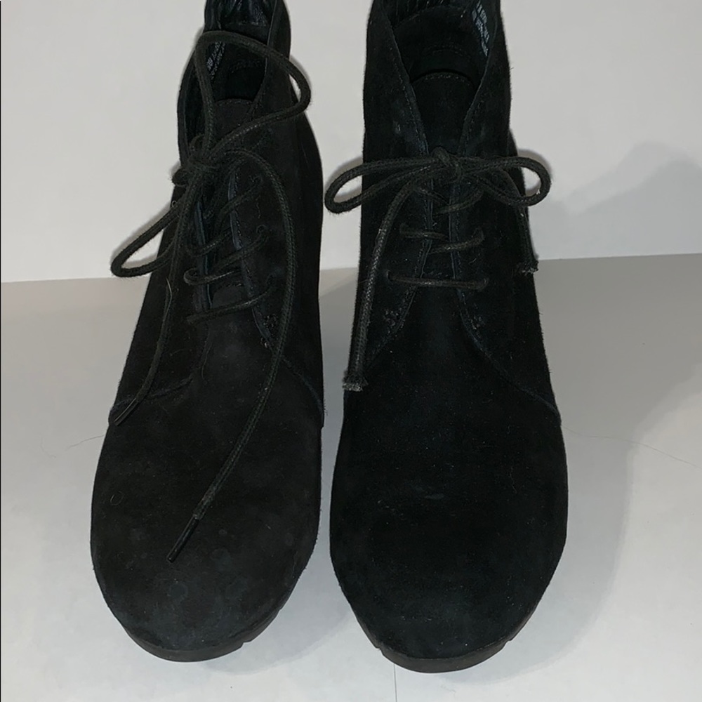 Clark’s Black Booties
